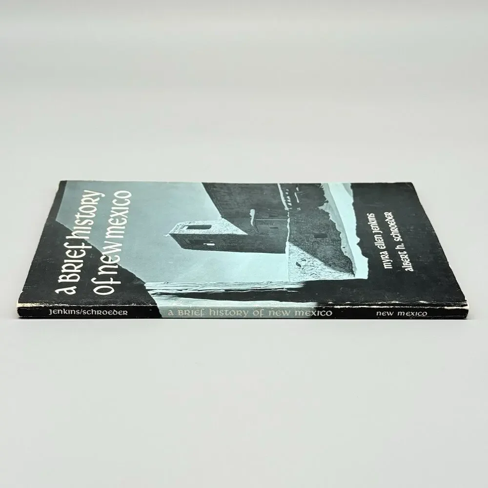 A Brief History of New Mexico 1977 Second Printing Paperback Book